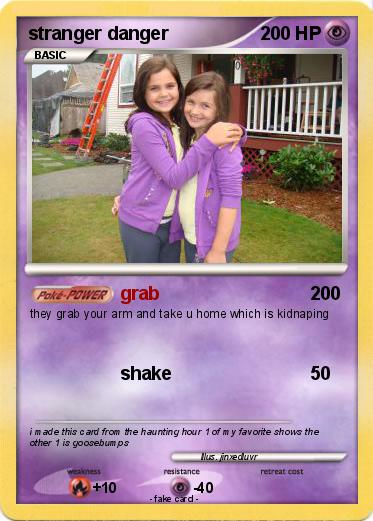 Pokemon stranger danger