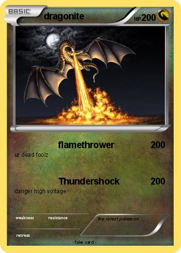 Pokemon dragonite