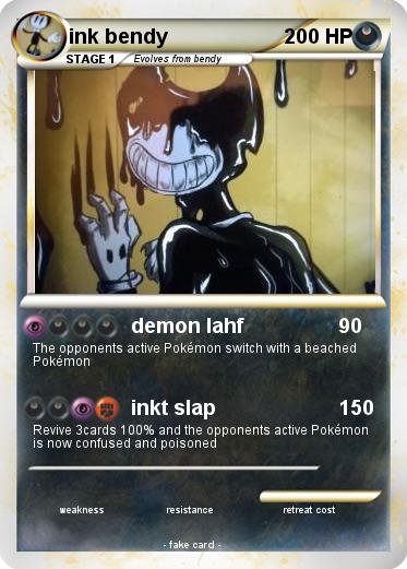 Pokemon ink bendy