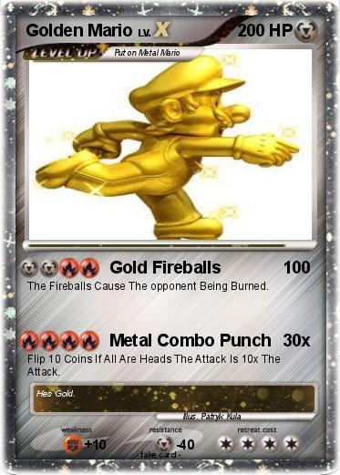 Pokemon Golden Mario