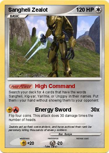 Pokemon Sangheli Zealot