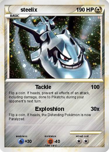 Pokemon steelix