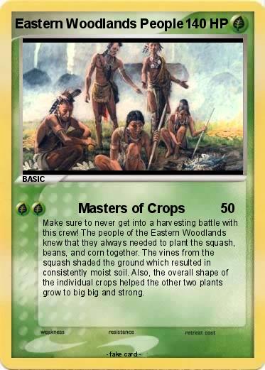 Pokemon Eastern Woodlands People