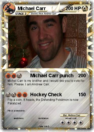 Pokemon Michael Carr