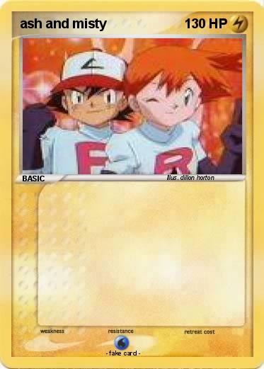 Pokemon ash and misty