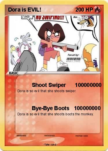 Pokemon Dora is EVIL!