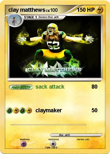 Pokemon clay matthews