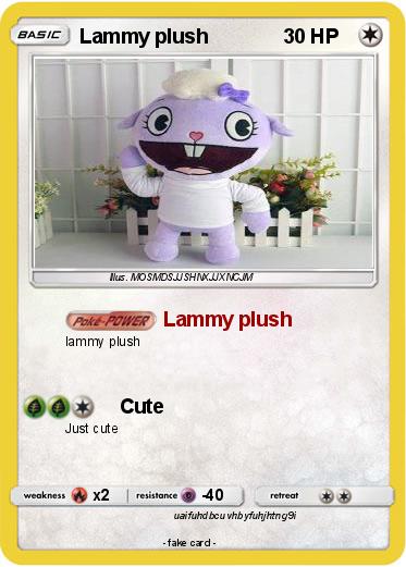 Pokemon Lammy plush