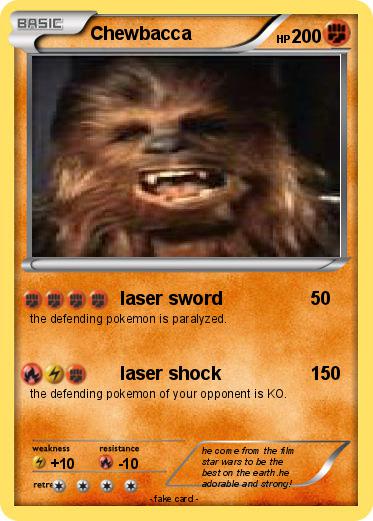Pokemon Chewbacca