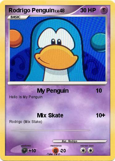 Pokemon Rodrigo Penguin