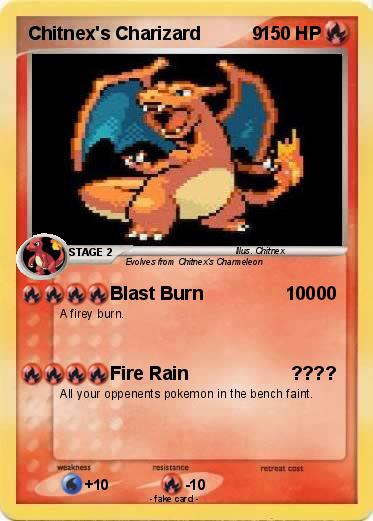 Pokemon Chitnex's Charizard          9