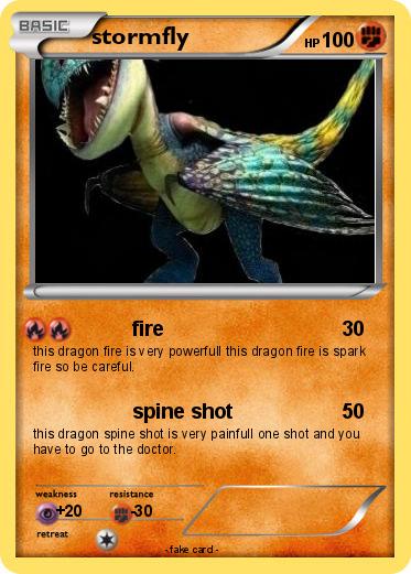 Pokemon stormfly