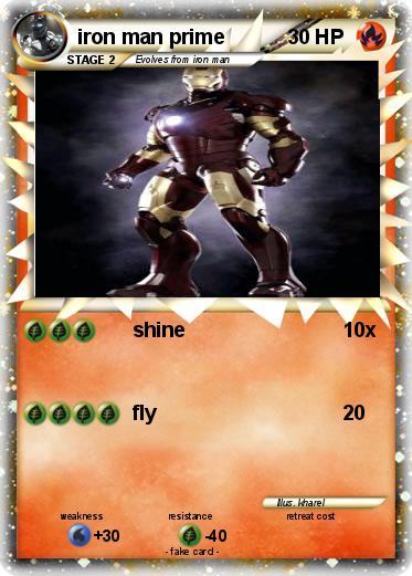 Pokemon iron man prime