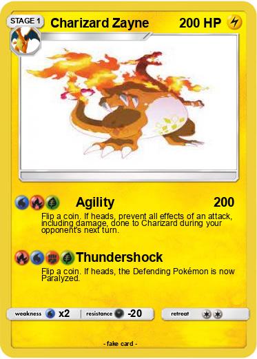 Pokemon Charizard Zayne