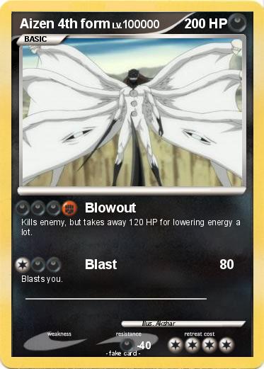 Pokemon Aizen 4th form