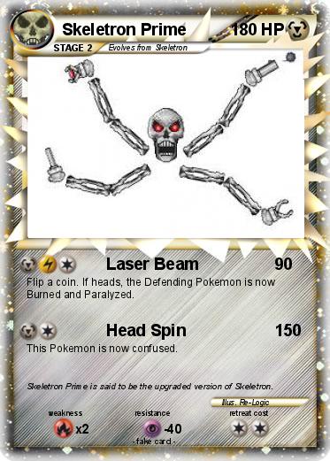 Pokemon Skeletron Prime