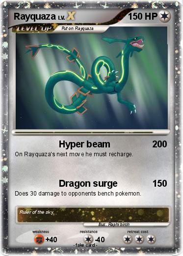 Pokemon Rayquaza