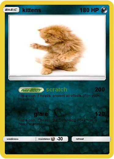 Pokemon kittens