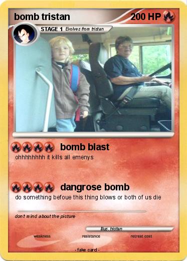 Pokemon bomb tristan