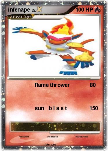 Pokemon infenape