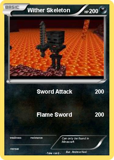 Pokemon Wither Skeleton