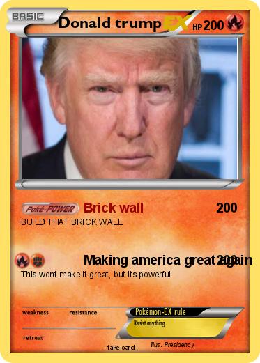 Pokemon Donald trump