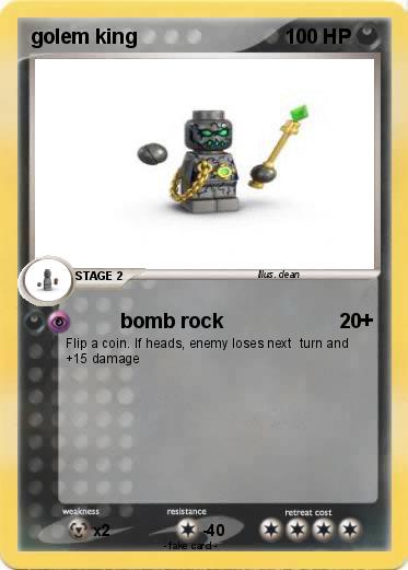 Pokemon golem king