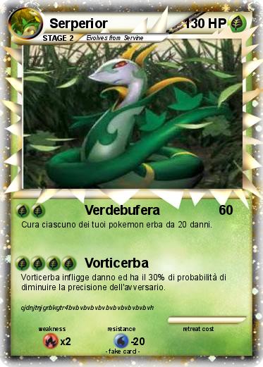 Pokemon Serperior