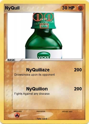 Pokemon NyQuil