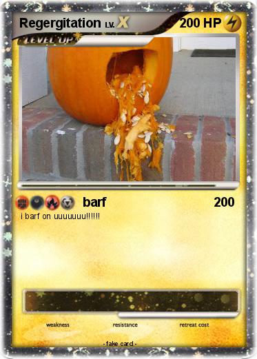 Pokemon Regergitation