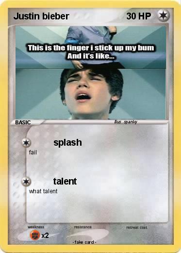 Pokemon Justin bieber