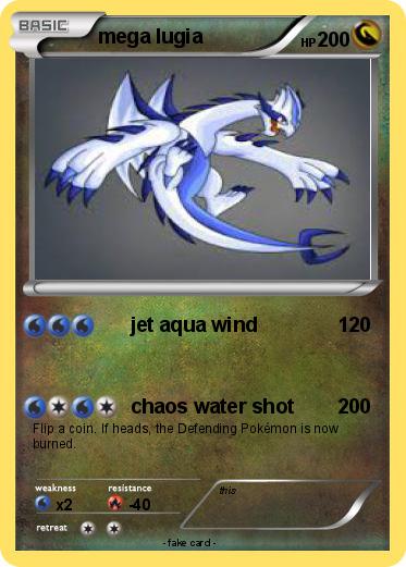Pokemon mega lugia