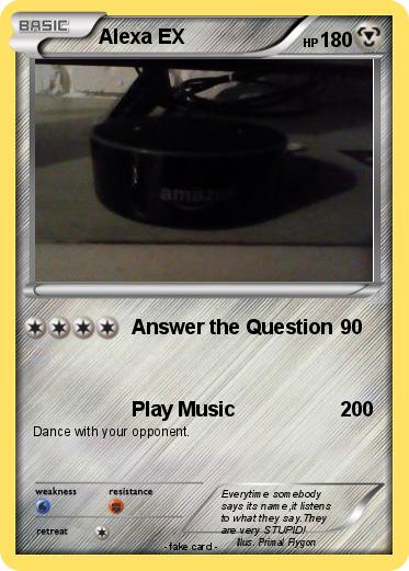 Pokemon Alexa EX