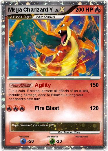 Pokemon Mega Charizard Y