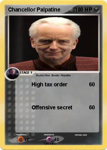 Pokemon Chancellor Palpatine