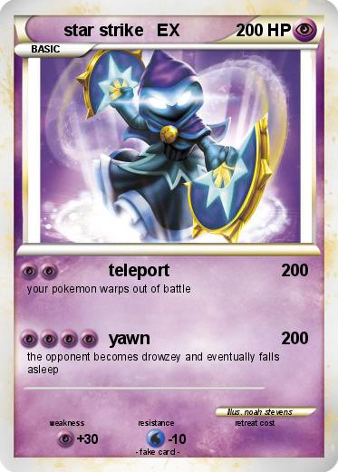 Pokemon star strike   EX