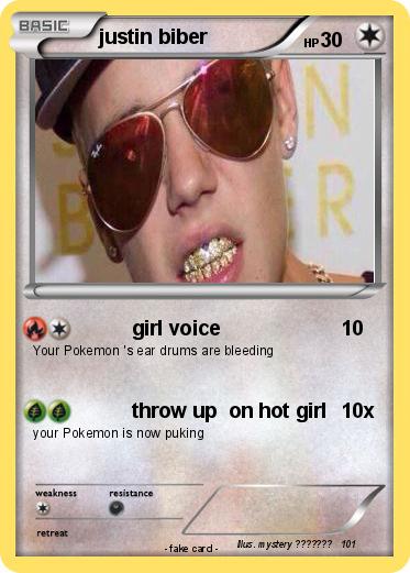 Pokemon justin biber