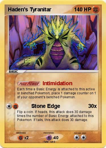 Pokemon Haden's Tyranitar