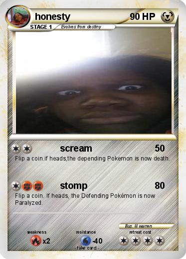 Pokemon honesty