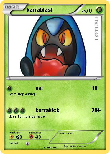 Pokemon karrablast