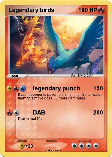 Pokemon Legendary birds
