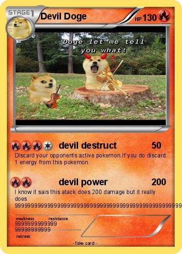 Pokemon Devil Doge