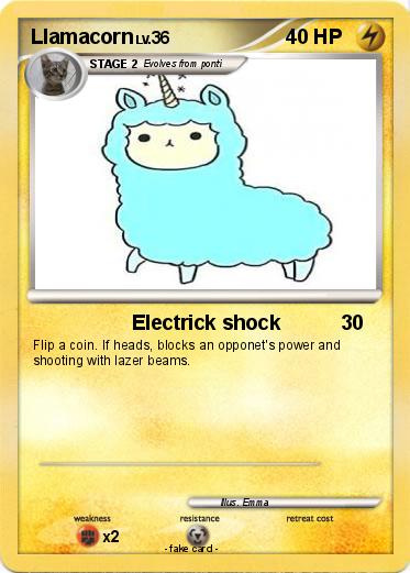 Pokemon Llamacorn