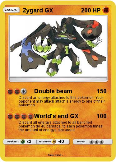 Pokemon Zygard GX