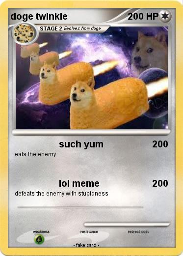 Pokemon doge twinkie