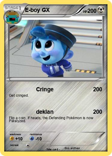 Pokemon E-boy GX