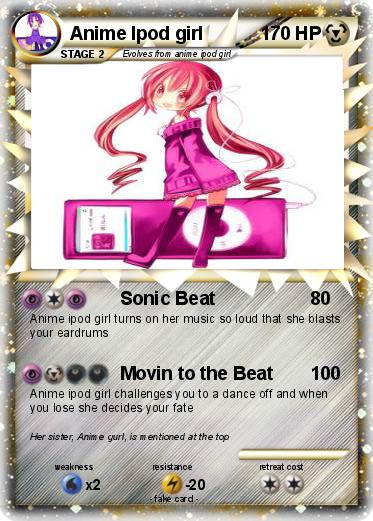 Pokemon Anime Ipod girl