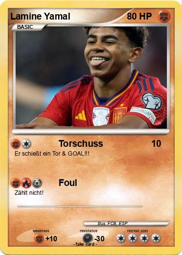 Pokemon Lamine Yamal