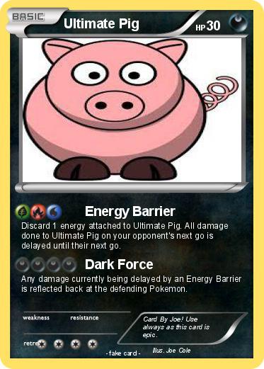 Pokemon Ultimate Pig