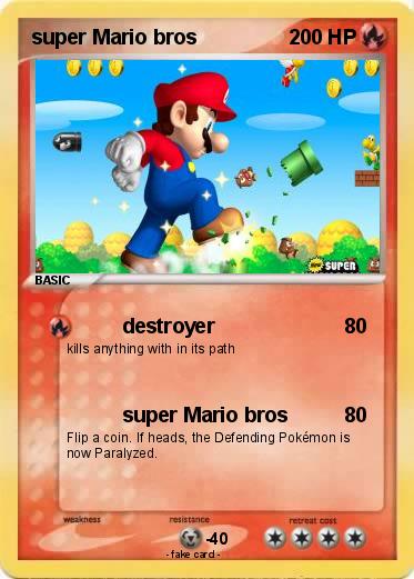 Pokemon super Mario bros